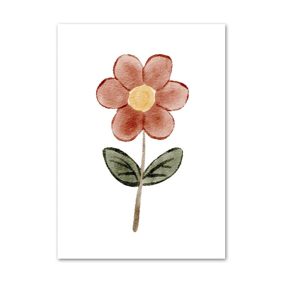 Poster Kinderzimmer Tiere Sonne Regenbogen · Kinderzimmer Bilder · Wand Deko · Kunst Druck · Deko Print · ohne Rahmen