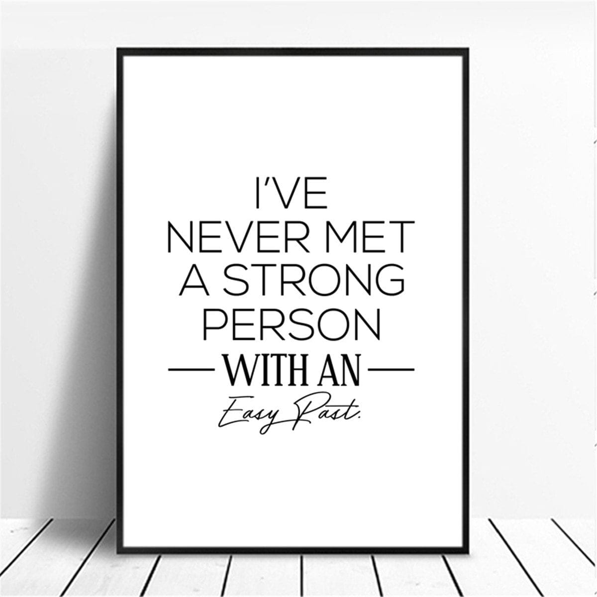 Poster Motivation Zitate · Wandbilder Wohnzimmer & Schlafzimmer · Deko Print Bilder · ohne Rahmen