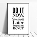 Poster Motivation Zitate · Wandbilder Wohnzimmer & Schlafzimmer · Deko Print Bilder · ohne Rahmen