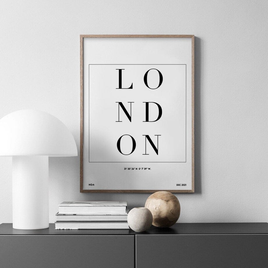 Poster Städte Schwarz Weiß  · Wandbilder Wohnzimmer & Schlafzimmer ·  Deko Print Bilder · ohne Rahmen